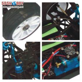 HSP 1/8 Brushless Electric Powered On-Road Car (Model No.: 94066) with 4WD System, 2.4G Radio, 7.2V 3000mAh Ni-MH battery