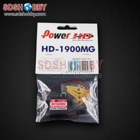 Power HD-1900MG Micro Analog Servo 1.5KG 14g with Metal Gear for ALIGN 450 Helicopter & EPO Airplane