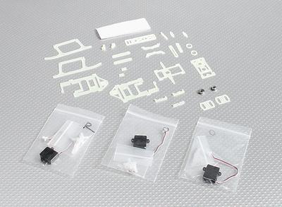 Fiberglass Frame Kit For MCPX - With 3 x Nano Servos (KIT)