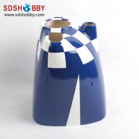 Cowl for Slick 540 30-35cc RC Gasoline Airplane (with winglets) Blue/ White Color (for AG342-B