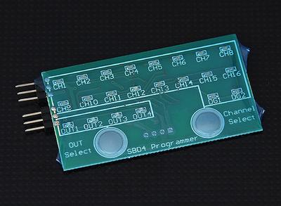 SBD4 4-Channel S.BUS Decoder and Program Card Combo