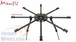 MANTIS X8PRO OCTOCOPTER PROFESSIONAL FRAME