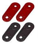 ANODIZED ALUMINUM MOTOR EXTENSION PLATES FOR DJI FW450 - SET OF 4