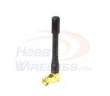 Right Angle Whip Antenna 433MHz SMA Male - 62mm