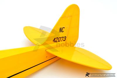 4 Channel RC EP 51.2" Balsa Wood J-3 Club Piper Scale Plane