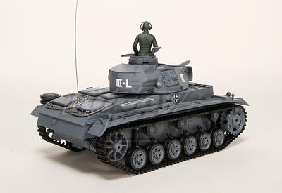 Panzer Kampfwagen III Ausf.L RC Tank RTR w/ Airsoft & Tx