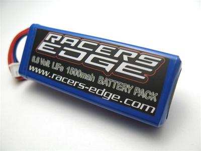 Racers Edge 2S 1500mAh Life Flat RX Pack RCELF2S1500RX