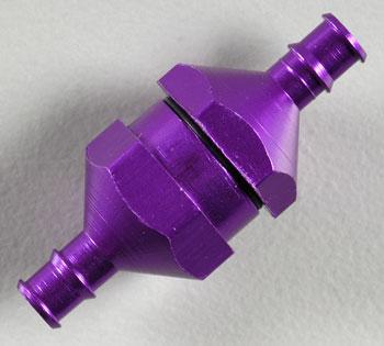 Dubro In-Line Fuel Filter Purple DUB2308