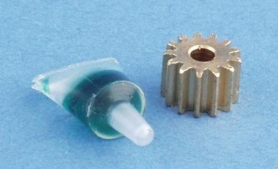 13 Tooth Pinion (2.3mm hole) for SPEED 400 Gearbox, 3.5:1