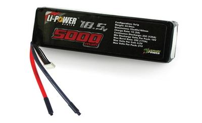 5000mAh 5S 18.5V 25C LiPo Battery w/ Deans