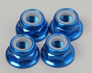 Traxxas Nuts Flanged Alum Blue Anodized 5mm (4) T-Maxx 2.5 TRA4147X
