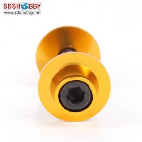 Aluminum Conical Control Horn #A M2.8xH15mmxD2mm with Bearing (Extra Strong)