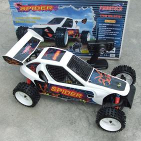 1/5 Scale 23CC Gasoline Powered Off-Road Buggy 053210 with 2WD System, 2.4G Radio