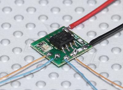 Double-channel ultra micro brushless converter