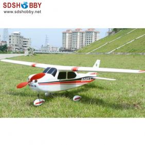Cessna EP 400 Foam Electric Airplane RTF-Red Color with 2.4G Radio, Right Hand Throttle