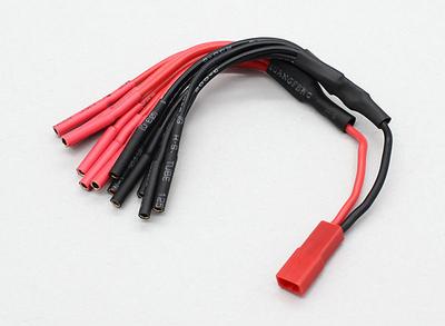 JST to 6 X 2mm Bullet Multistar ESC Power Breakout Cable
