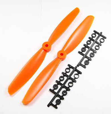 11 x 45 Propeller Set (one CW, one CCW) - Orange