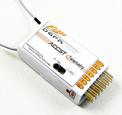 FrSky 2.4G 6-channel Two Way Communication Receiver D6FR