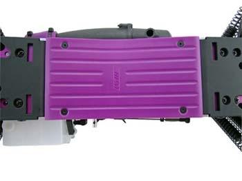 RPM Center Skid/Protector Plate Purple Savage RPM82178