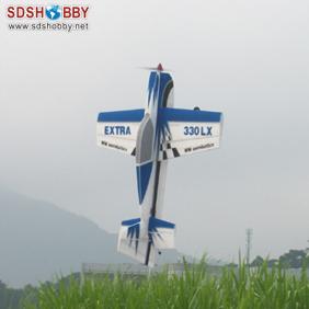 WM 48inch Extra330LX SEPP EPP Light Wood And EPP Combined With Reinforcement Structure Electric RC Model Airplane ARF Blue & Black & White