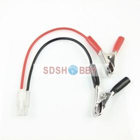 Male Tamiya Connector + Crocodile Clip with 16AWG Silicone Wire L150mm