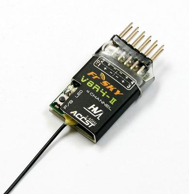 FrSky 2.4G 4-channel Micro Receivers V8R4-II