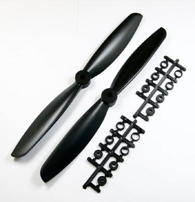 6 x 4.5 Propeller Set (one CW, one CCW) -  Black