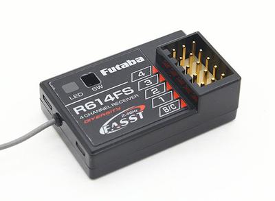 Futaba R614FS 4-Channel 2.4GHz FASST Receiver