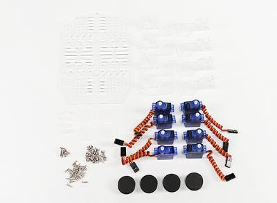 QuadBot 4 Legged Robot Chassis (Kit)