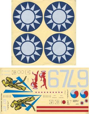 Top Flite Decal Set P-40 60 Size ARF TOPA1775