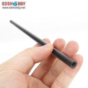 Carbon Fiber Supporting Tube D8*d6*L230mm with 3K Treatment for Bumblebee ST550 RC Quadcopter
