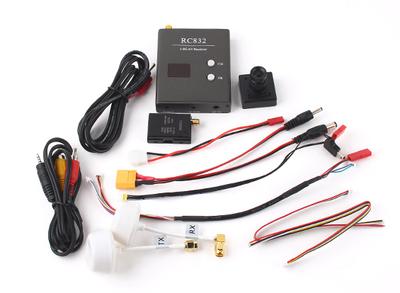 Skyzone Plug-N-Play FPV 500-Set With TS58500 TX, RC832 RX, Sony 700CCD and C/P Antennas