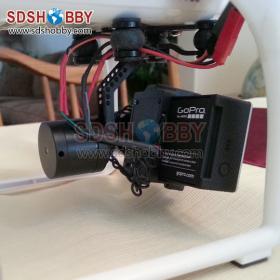 2-axis CNC Brushless Gimbal/Camera Mount with Alexmos Controller for Gopro 3/3+ FPV DJI Phantom
