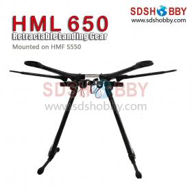 HML650 Retractable Landing Gear for HMF S550 Tarot 650/680pro Frame/Quadcopter/ Hexacopter/Multicopter Photography