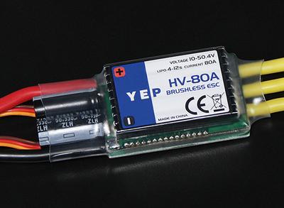 Hobbyking YEP 80A HV (4~12S) Brushless Speed Controller (OPTO)