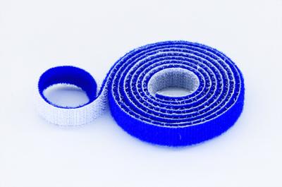 30mm Wide Velcro (loops & hooks integrated) 1 Meter - Blue