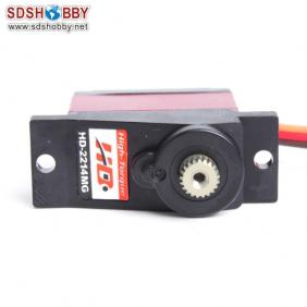 Power HD 1.2kg/13.5g Micro Mini Digital Servo HD-2214MG W/ Nylon and Alloy Gears for Sailplanes and Helicopters