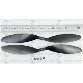 BEV 1238 Carbon fiber CW/CWW propellers pair