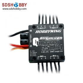 Hobbywing Skywalker Quattro 25Ax4 4-in-1 Brushless Electric Speed Controller ESC for Quadcopters