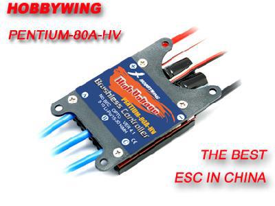 Hobbywing 5-10S 80A / 120A Electric Brushless Speed Control Type PENTIUM-80A-HV