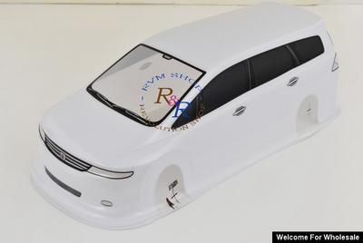 1/10 Toyota Alphard Analog Painted RC Car Body (White)