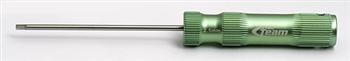 Associated Factory Team Hex Wrench 2.5mm with green handle. ASC1547