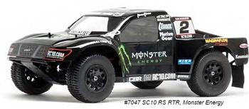 Associated SC10 RS Monster Energy 2.4GHz RTR Race Truck ASC7047