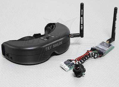 Fat Shark Predator RTF FPV Headset System w/Camera and 5.8G TX