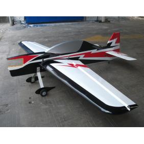 New 65in Sbach 342 20cc Profile Airplane Red/Black Color