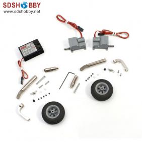 DSR-30T 1800 Degree Rotary and Retract Landing Gear for less than 1.8KG Airplane