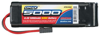 DuraTrax NiMH Onyx 8.4V 5000mAh Stick TRA Plug DTXC2068
