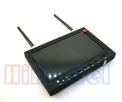 5.8GHz Diversity  Receiver 7 inch 800x480 LCD Monitor W/Light Shield RC-701