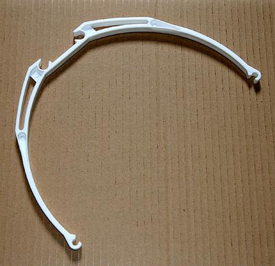 190 x 300 Landing Gear for multi-copters - White