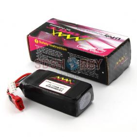 Max Force 20C 1300mAh 3-Cell/3S 11.1V Li-Po Batteries
